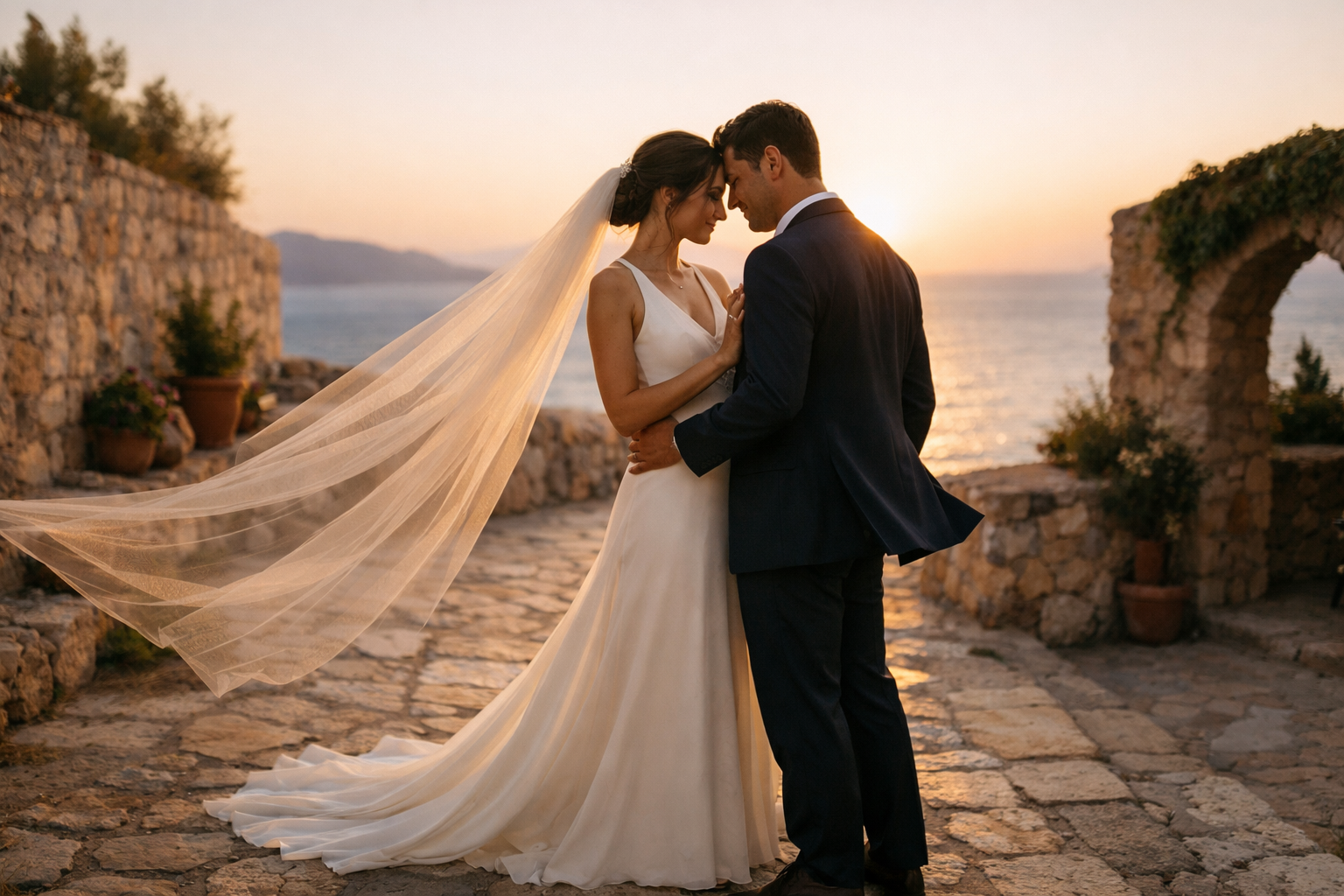 Gun batiminda dugun fotografi